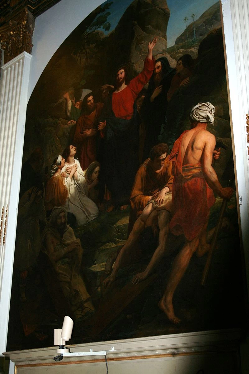 La risurrezione di Lazzaro - Chiesa di San germano, Rennes